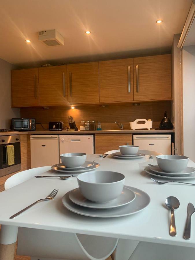 Merchant City Modern 1 Bed Executive Flat Glasgow Exterior photo